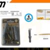 Βίδες με βύσματα - 6×60mm - E10 - Σετ 12 πακέτα των 6 ζευγαριών - 200591