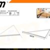 Γωνία στήριξης ραφιού - 400x250x16*2mm - Σετ 12 τεμάχια - 205664