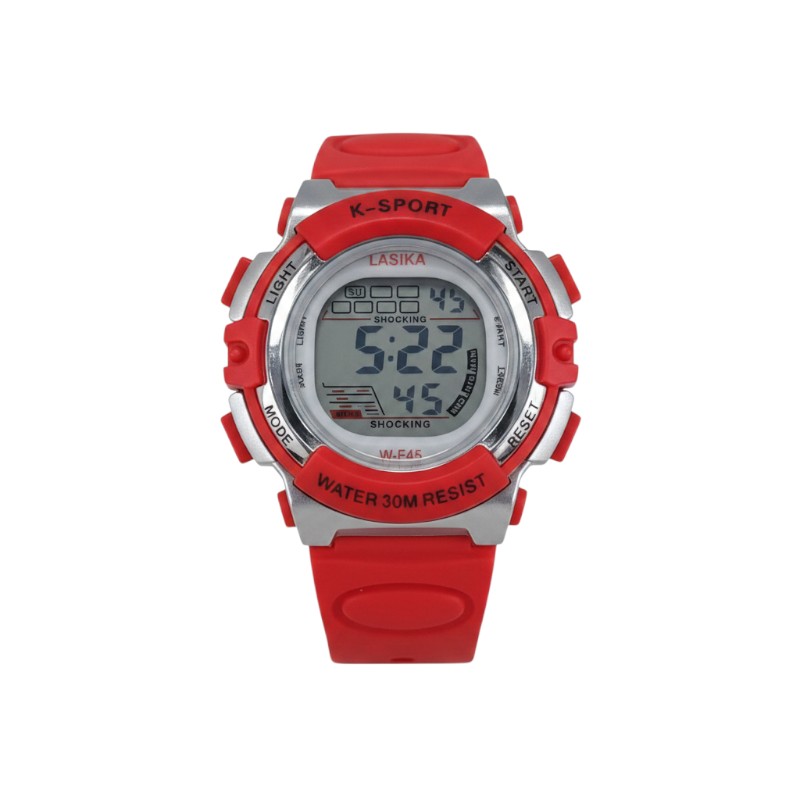 Ψηφιακό ρολόι χειρός - WF45 - Lasika - 115148 - Red