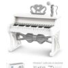 Παιδικό πιάνο mini με μικρόφωνο - 328-6237 - 233105 - White