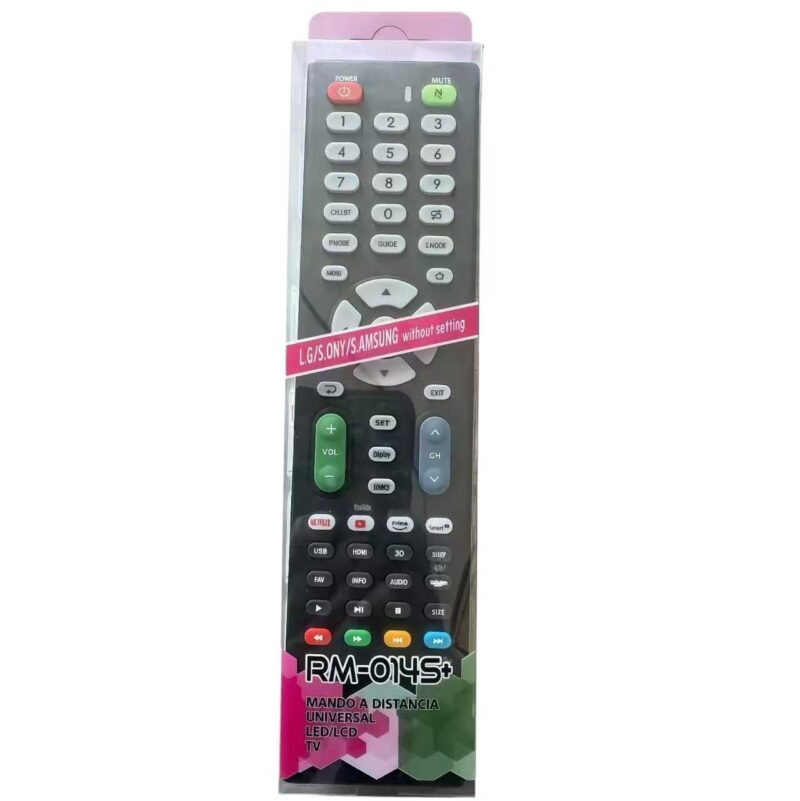 Τηλεχειριστήριο τηλεόρασης - Universal - RM014S+ - 070145
