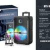 Φορητό ηχείο subwoofer με 2 μικρόφωνα Karaoke - 12" - BTS-1808 - 818008