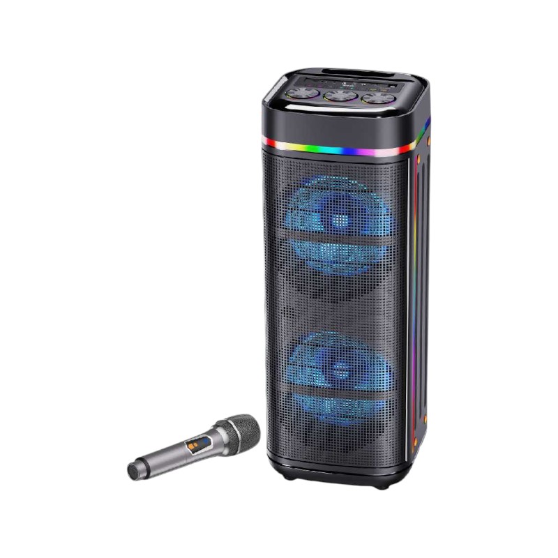 724590 Φορητό ηχείο subwoofer με μικρόφωνο Karaoke - 12" - BTS-2459 - 724590