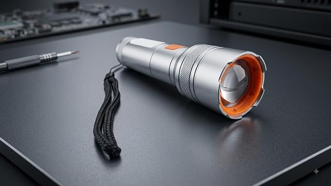 Επαναφορτιζόμενος φακός LED - HP-350T - 051224