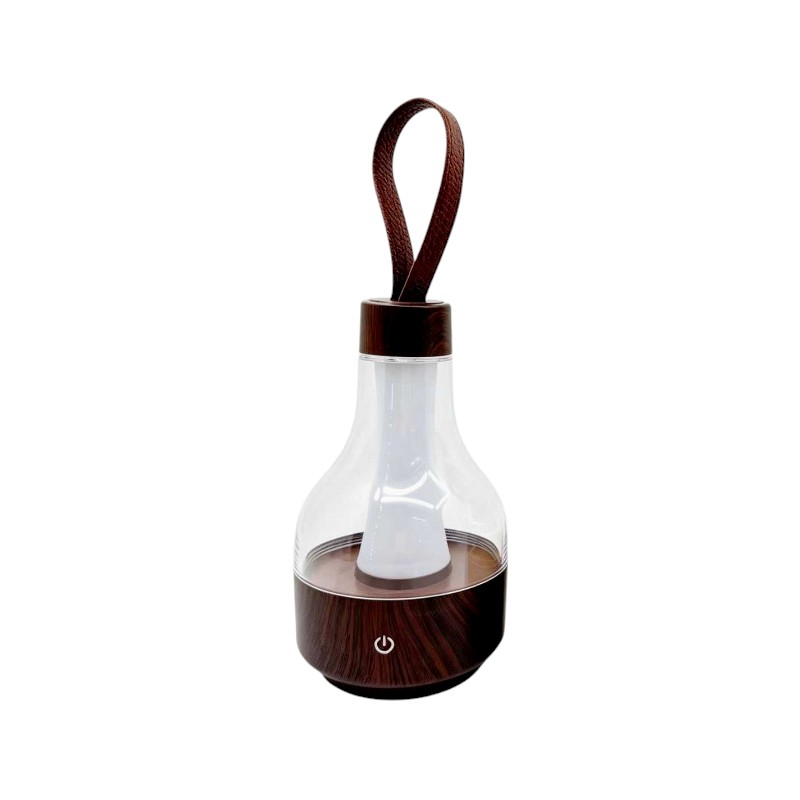 Επαναφορτιζόμενο φαναράκι LED - YH-009 - 051233 - Dark Brown
