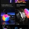 260851-3 Ενσύρματα ακουστικά - LED RGB Headphones - GM-11 - AWEI - 260868 - Black