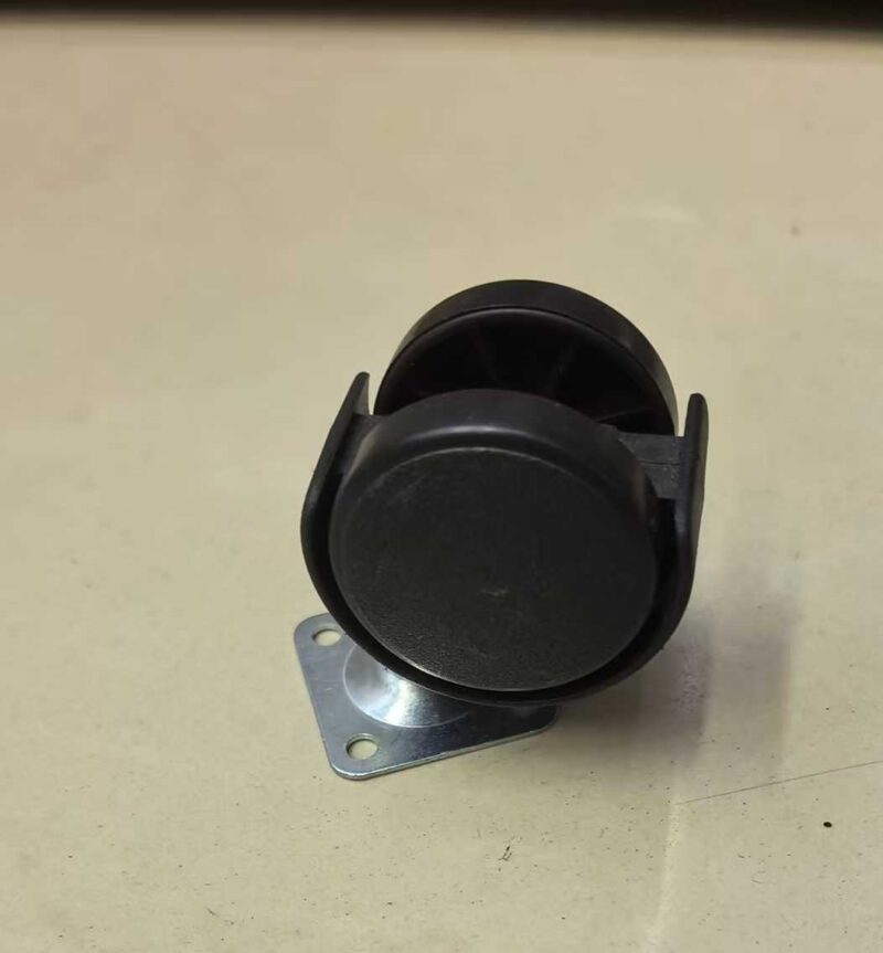 Ρόδα επίπλων πλαστική περιστρεφόμενη - 50mm - 4 τεμάχια - 229004