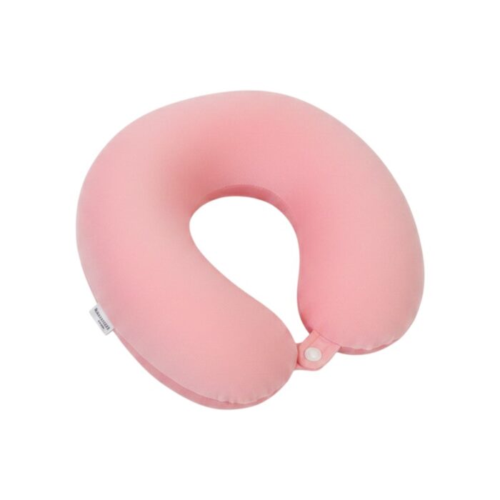 Μαξιλάρι αυχένα ταξιδίου - Memory Foam - 571223 - Pink