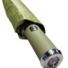 585670_ Αυτόματη ομπρέλα σπαστή με φακό LED - 10K - Tradesor - 585670 - Green
