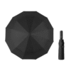 Αυτόματη ομπρέλα σπαστή με φακό LED - 10K - Tradesor - 585670 - Black