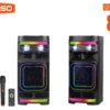Φορητό ηχείο subwoofer με μικρόφωνο Karaoke - QS-6816 - 260455