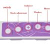 Θερμαινόμενη ζώνη μασάζ & αδυνατίσματος - 814390
