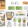 91f562b960d0029f9f3fbf43f49f50b5 Μπλέντερ - 2in1- KJ2002 - DSP - 562779 - Green