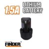 Επαναφορτιζόμενη μπαταρία Λιθίου - 12V - 1.5AH - Finder - 197464