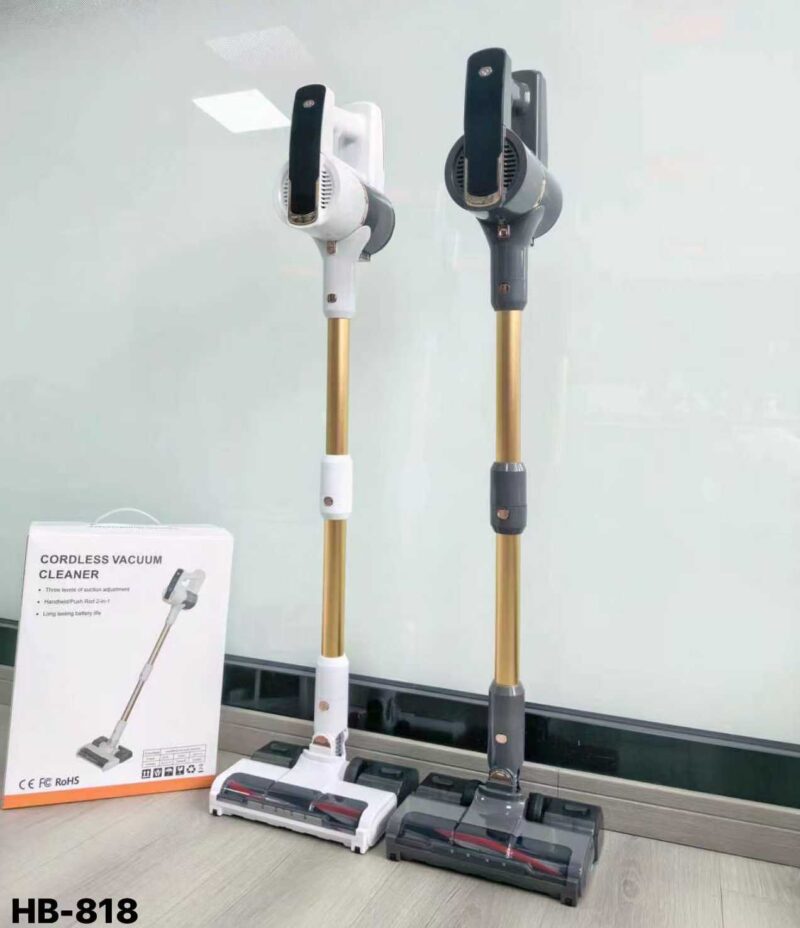 Ασύρματη ηλεκτρική σκούπα Stick - 2in1 - HB-818 - 260899 - Grey
