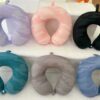 Μαξιλάρι αυχένα ταξιδίου - Memory Foam - 571224 - Purple
