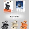 db545751090ffcd0f456fb2db89da1f7 Ασύρματα ακουστικά Bluetooth Open-Ear με θήκη φόρτισης - KMS-E07 - 260076 - Beige