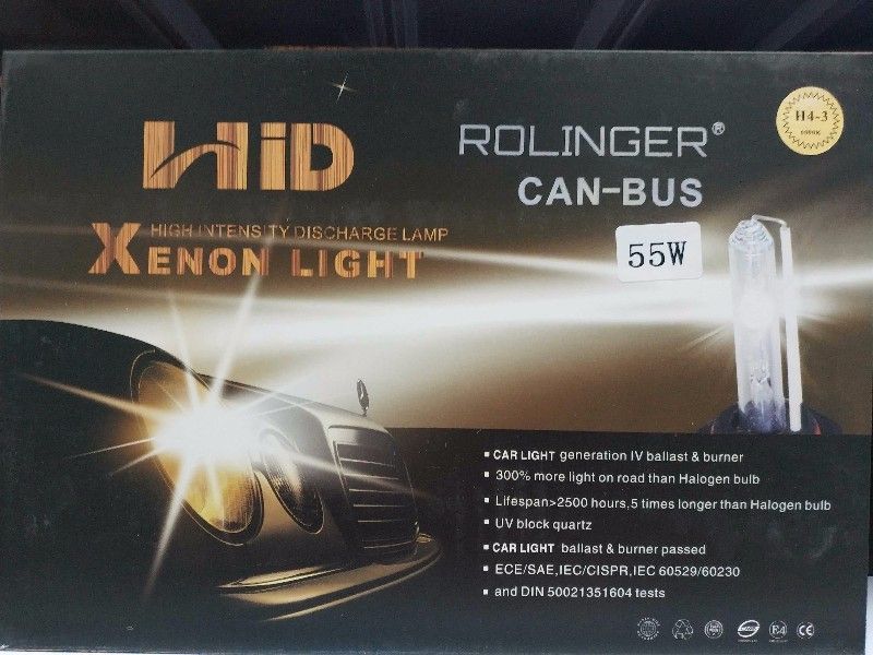 Λάμπες XENON - H4-3 - 55W - Rolinger - CanBus - 238228